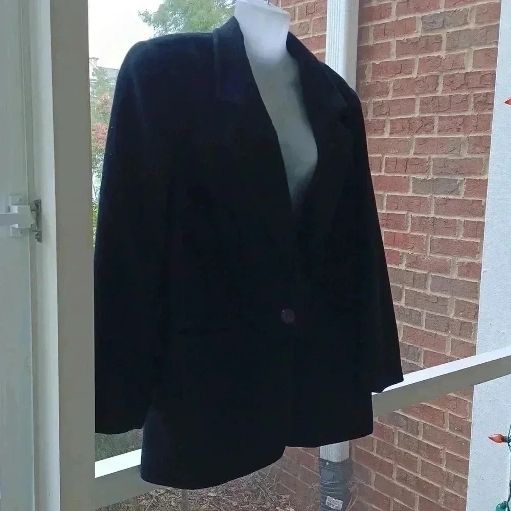 Parisian black jacket Women's Size Medium - Picture 9 of 10